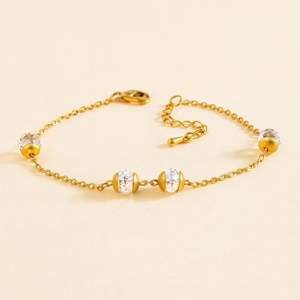 Madison 14K Gold Plated Chain Bracelet