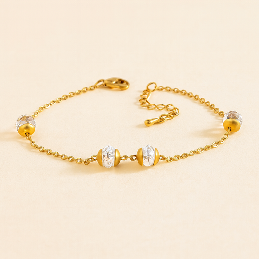 Madison 14K Gold Plated Chain Bracelet